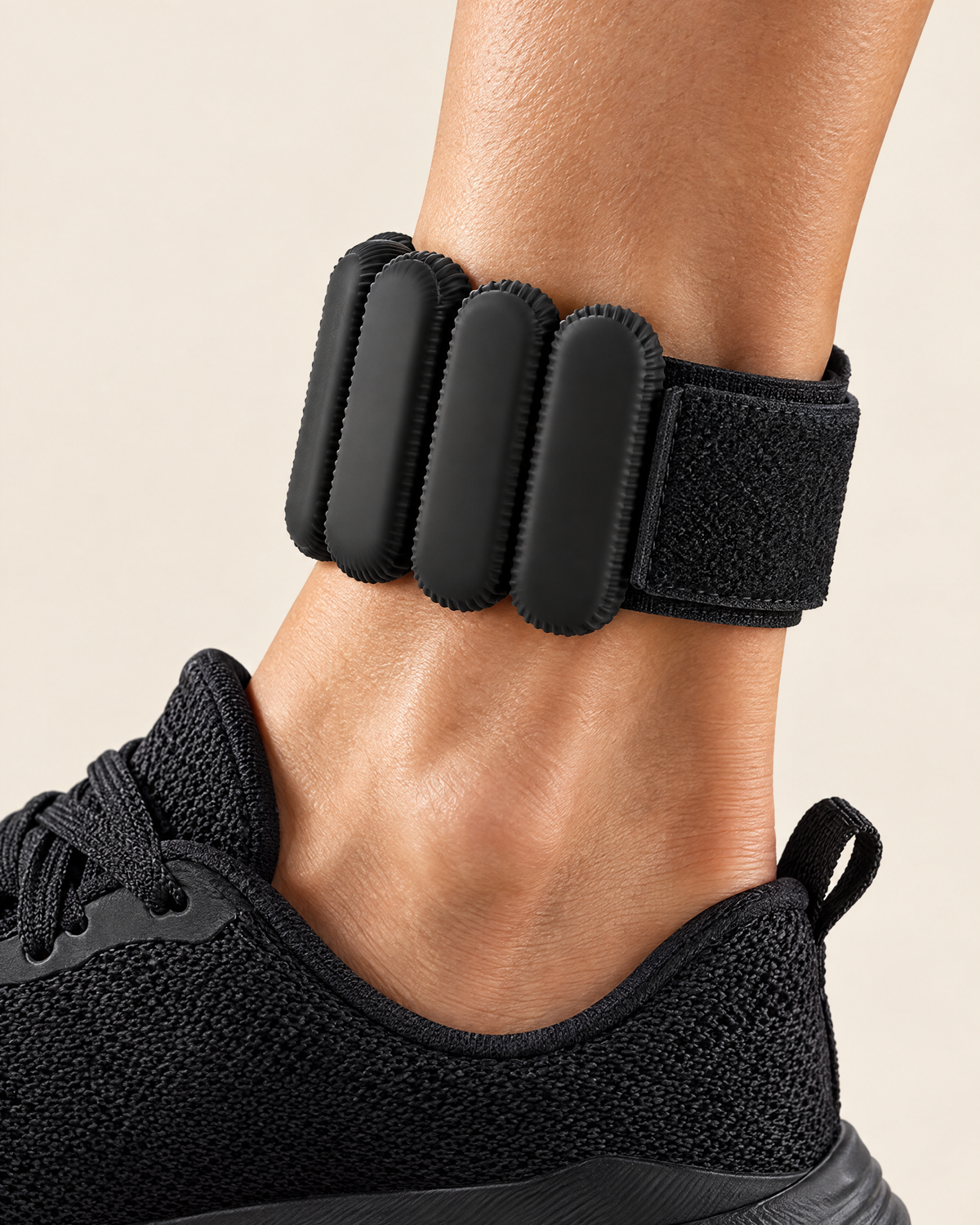Close-up of the adjustable strap on a Sculpt Weight
